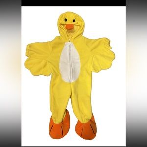 YELLOW DUCK BABY HALLOWEEN COSTUME - 6-9 MONTHS